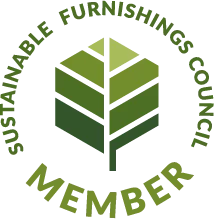 We are proud to be a Sustainable Furnishings Council Member